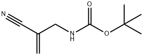 Carbamic acid, (2-cyano-2-propenyl)-, 1,1-dimethylethyl ester (9CI) Structure
