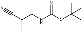 Carbamic acid, (2-cyanopropyl)-, 1,1-dimethylethyl ester (9CI) Struktur