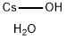 Cesium hydroxide  Struktur
