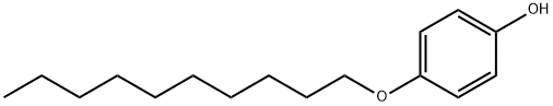 p-Decyloxyphenol Struktur