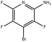2-AMINO-4-BROMO-3,5,6-TRIFLUOROPYRIDINE Struktur