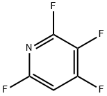 2,3,4,6-四氟吡啶, 3512-13-8, 结构式