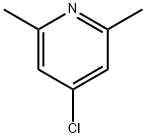 4-Chloro-2,6-dimethylpyridine Struktur