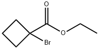 1-ブロモシクロブタンカルボン酸エチル 化学構造式