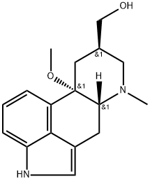 10-methoxy-6-methylergoline-8beta-methanol Struktur