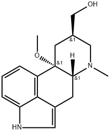 10-メトキシ-6-メチルエルゴリン-8β-メタノール 化学構造式