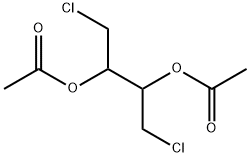 二酢酸1,4-ジクロロブタン-2,3-ジイル 化学構造式