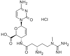 BLASTICIDIN S HYDROCHLORIDE Structure