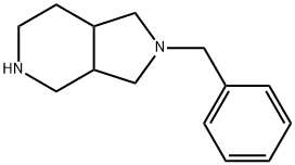 2-BENZYL-OCTAHYDRO-PYRROLO[3,4-C]PYRIDINE Struktur