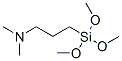 3-(ジメチルアミノ)プロピルトリメトキシシラン·酢酸 化学構造式