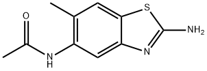 Acetamide, N-(2-amino-6-methyl-5-benzothiazolyl)- (9CI)|