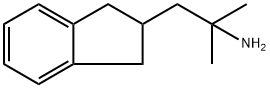 1H-Indene-2-ethanaMine, 2,3-dihydro-.alpha.,.alpha.-diMethyl- Structure