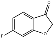 6-フルオロ-3(2H)-ベンゾフラノン 化学構造式