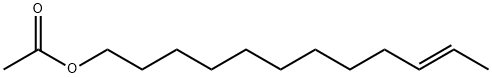 反-10-十二烯醇乙酸酯 结构式