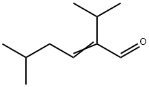 2-Isopropyl-5-methyl-2-hexenal Struktur