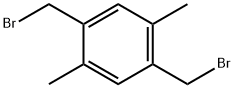1,4-ビス(ブロモメチル)-2,5-ジメチルベンゼン 化学構造式
