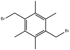 3,6-双(溴甲基)-2,4,5-三甲基甲苯, 35168-64-0, 结构式