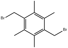 3,6-BIS(BROMOMETHYL)DURENE Struktur