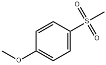 メチル(4-メトキシフェニル)スルホン 化学構造式