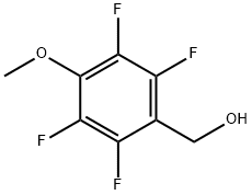 4-METHOXY-2,3,5,6-TETRAFLUOROBENZYL ALCOHOL 化学構造式