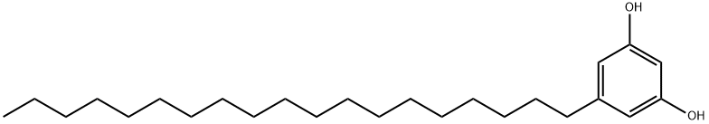 1,3-DIHYDROXY-5-NONADECYLBENZEN Structure