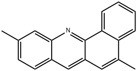 5,10-Dimethylbenz[c]acridine Struktur