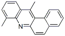 8,12-ジメチルベンゾ[a]アクリジン 化学構造式