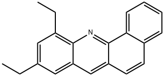 9,11-ジエチルベンゾ[c]アクリジン 化学構造式