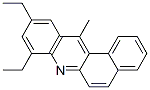 8,10-Diethyl-12-methylbenz[a]acridine 结构式