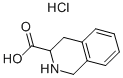 1,2,3,4-テトラヒドロイソキノリン-3-カルボン酸 化学構造式