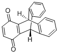 9,10-DIHYDRO-9,10[1',2']-BENZENOANTHRACENE-1,4-DIONE Struktur