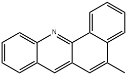 5-メチルベンゾ[c]アクリジン 化学構造式