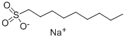 1-NONANESULFONIC ACID SODIUM SALT Structure