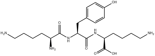 H-LYS-TYR-LYS-OH,35193-18-1,结构式