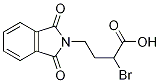 2-ブロモ-4-(1,3-ジオキソイソインドリン-2-イル)ブタン酸 化学構造式