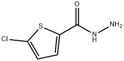 5-CHLORO-2-THIOPHENECARBOXYLIC ACID HYDRAZIDE Structure