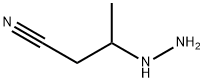 3-hydrazinobutanenitrile Structure