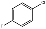 1-氯-4-氟苯 结构式