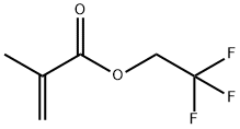 メタクリル酸2,2,2-トリフルオロエチル 化学構造式