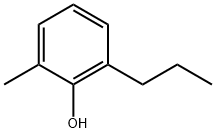 2-甲基-6-丙基苯酚 结构式