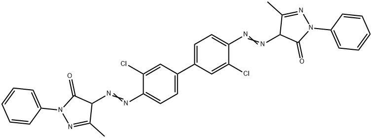 Pigment Orange 13 Struktur