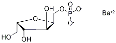 2,5-アンヒドロ-D-マンニトール-1-りん酸, バリウム塩水和物 化学構造式