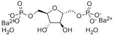2,5-脱氢-D-甘露醇-1,6-二磷酸二盐鎓盐二水合物 结构式