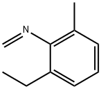 2-エチル-6-メチル-N-メチレンベンゼンアミン 化学構造式