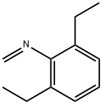2,6-ジエチル-N-メチレンベンゼンアミン 化学構造式
