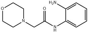 N-(2-AMINO-PHENYL)-2-MORPHOLIN-4-YL-ACETAMIDE Struktur