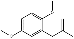 1,4-二甲氧基-2-(2-甲基烯丙基)苯 结构式