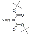 2-ジアゾプロパン二酸ジtert-ブチル 化学構造式