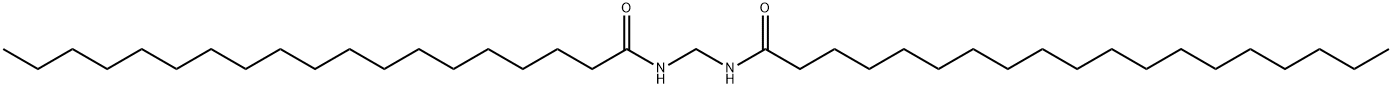 N,N'-メチレンビス(ノナデカンアミド) 化学構造式
