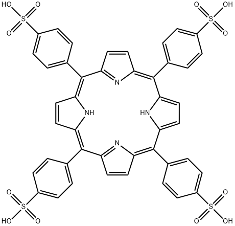 四苯基卟吩四磺酸 结构式